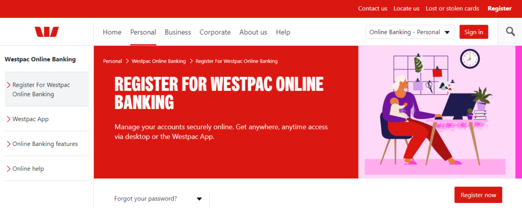 Westpac Online Banking