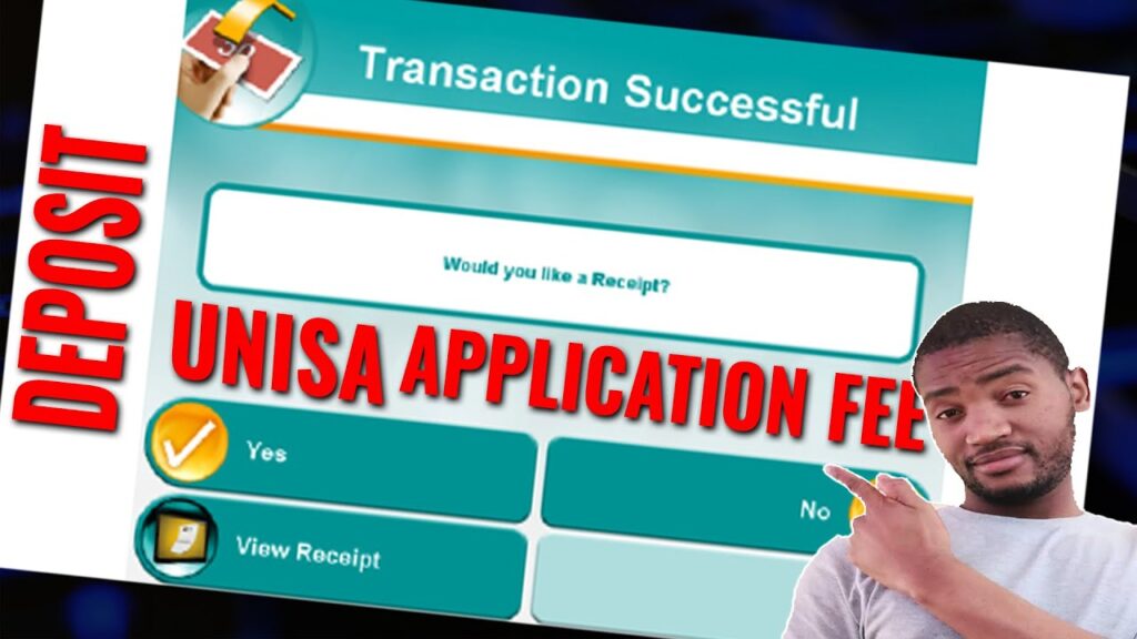 UNISA Application Fee Banking Details